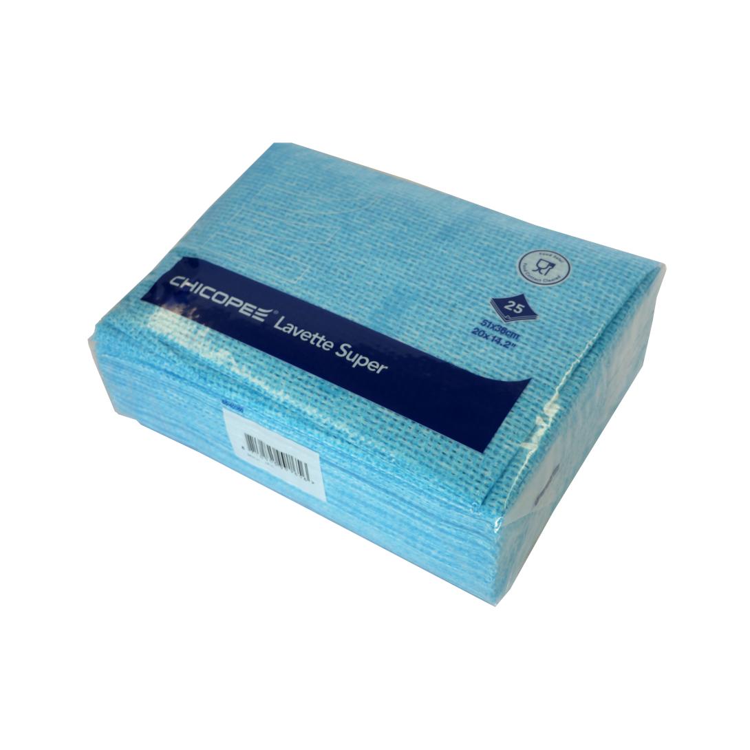 Paños de limpieza lavette super - CHICOPEE azul