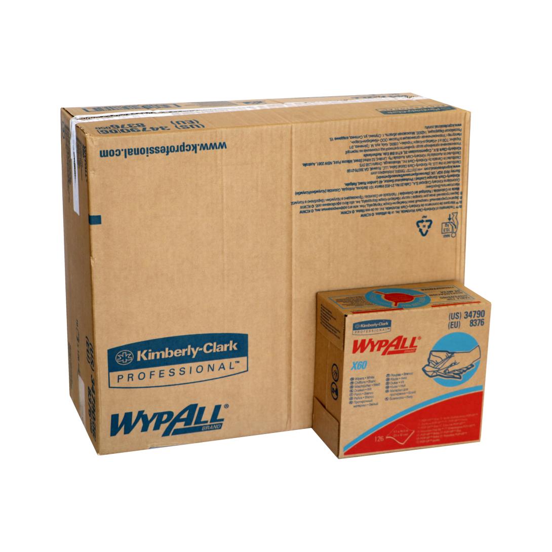 Paños blancos x60 - WYPALL