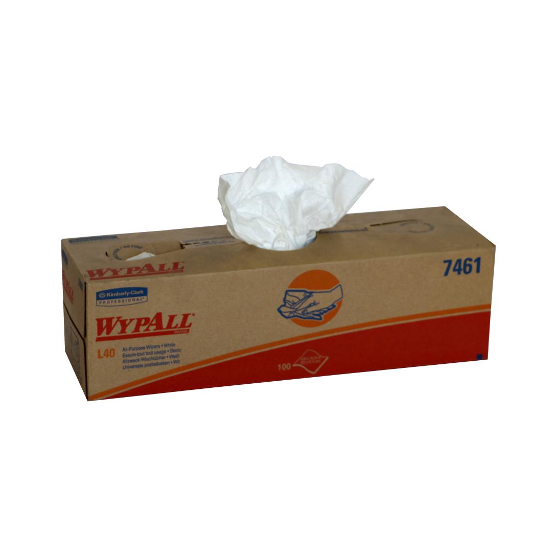 Paños blancos L40 - WYPALL