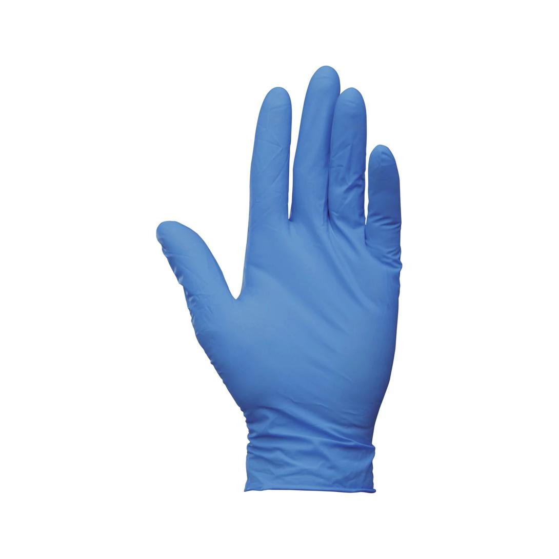 Guantes de nitrilo azules