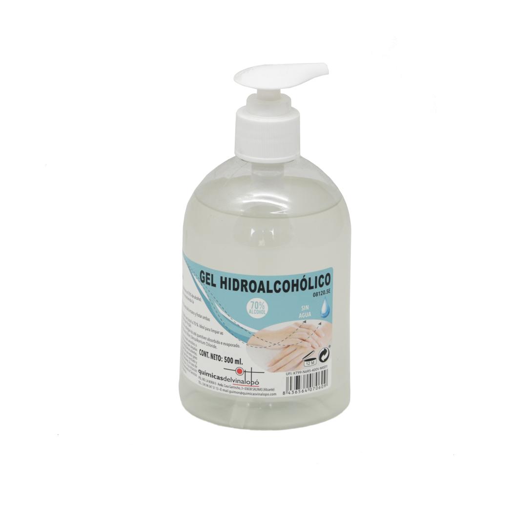 Gel hidroalcohólico - QUÍMICASDELVINALOPÓ